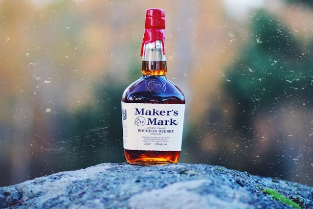 Premium Makers Mark bourbon at Liquor 23 in Edmonton